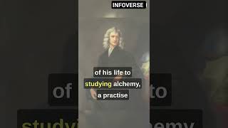 Newton's strange fascination with alchemy!! #shorts #shortsvideo #facts #strange #newton #science