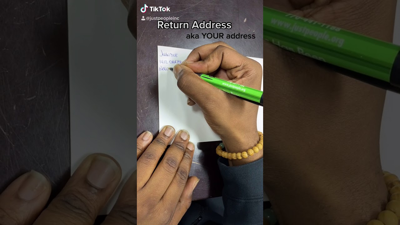 How to Address an Envelope