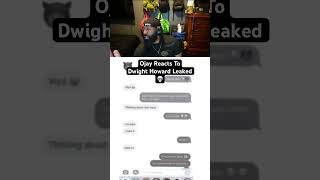 Nah His Leaked Messages Are Crazy 😭 #dwighthoward #comingout