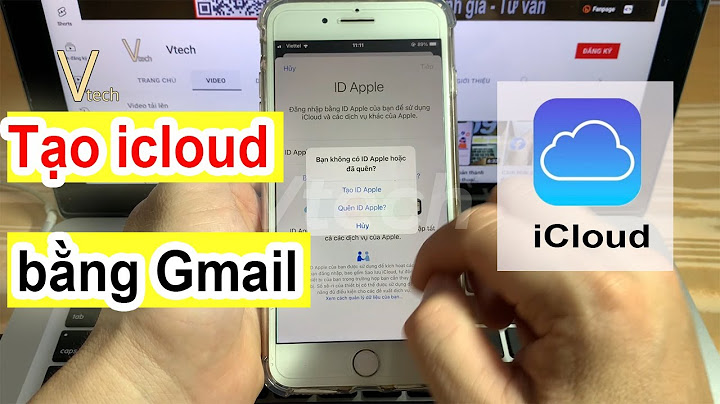 Hướng dẫn cài đặt icloud cho iphone 6 miên phí