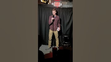 Comedian riffs on stage with suggestions from the audience 😂 #standup #comedy #crowdwork