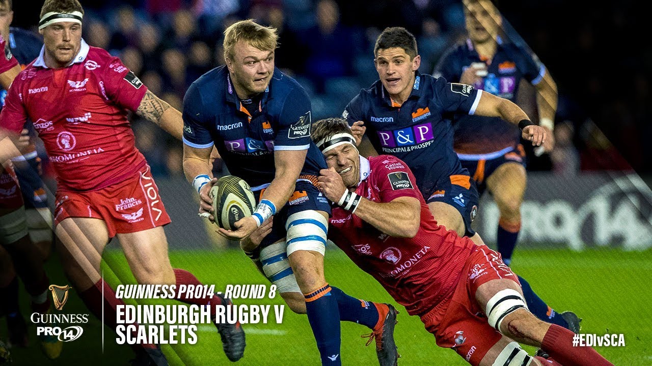 Guinness PRO14 Round 8 Highlights Edinburgh Rugby v Scarlets