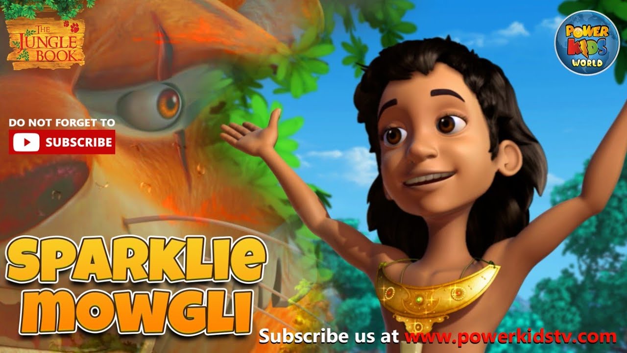 Sparkly Mowgli | Jungle book 2 | Cartoon series Mega Episode ...