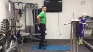 Lower Back Extensor Muscle Activation Exercise: Mini Deadlifts