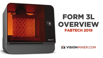 Formlabs 3L SLA 3D Printer Overview - Fabtech 2019