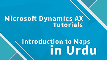 Microsoft Dynamics AX 2012 Maps