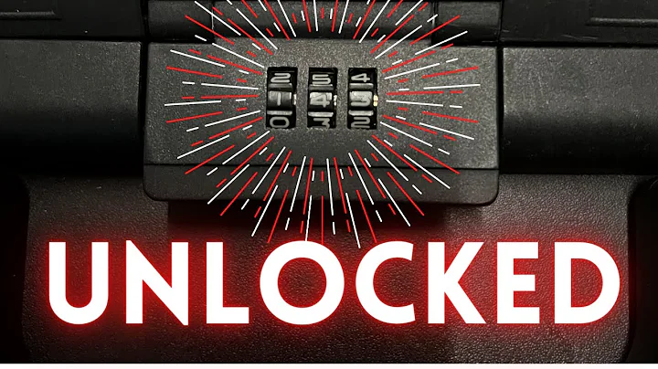 HOW TO OPEN A 3-DIAL COMBINATION LOCK SUITCASE 🔓