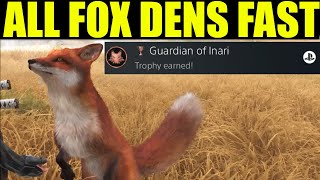 Ghost Of Yotei - All Fox Den Locations Where To Find Guardian Of Inari