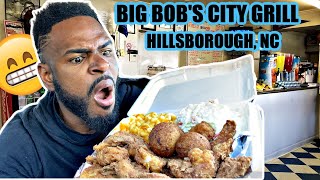 A MUST TRY Restaurant In Hillsborough NC | Big Bob’s City Grill | NC Food Review 2021 | Nc Food Vlog