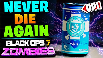 Do THIS to NEVER DIE AGAIN in Black Ops 7 Zombies (CHEAP Perkaholic, EASY Elite Kills & More)