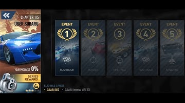 NFS No Limits: Uber Subaru, Chapter 1
