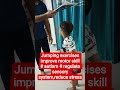 jumping exercises improve motor skill, regulate sensory system, reduce stress in autistic kids
