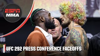 Faceoffs from the UFC 292 Press Conference | ESPN MMA