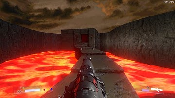 Doom Snapmap: Unrelenting Evil E1M4 (Nightmare Playthrough)