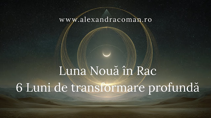 Luna Noua in Rac