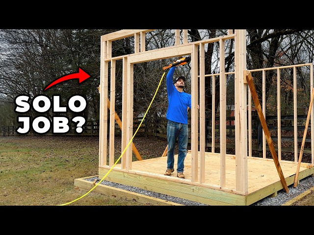 Shop Automation: Another Take on Wall Framing - ShedBuilder Magazine