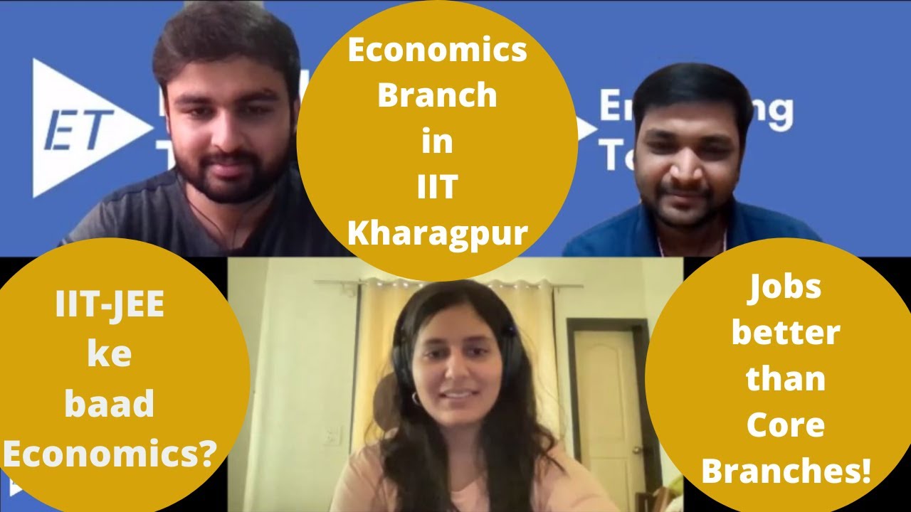MSc Economics at IIT Kharagpur | JEE Counseling Series | Vipasha Jain | Enriching Talks