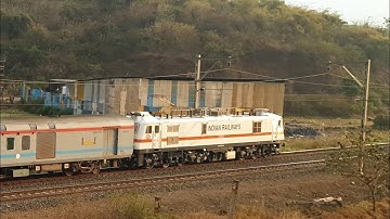 Train to Statue of Unity, Gujarat | Chennai Kevadia Express at Kamshet