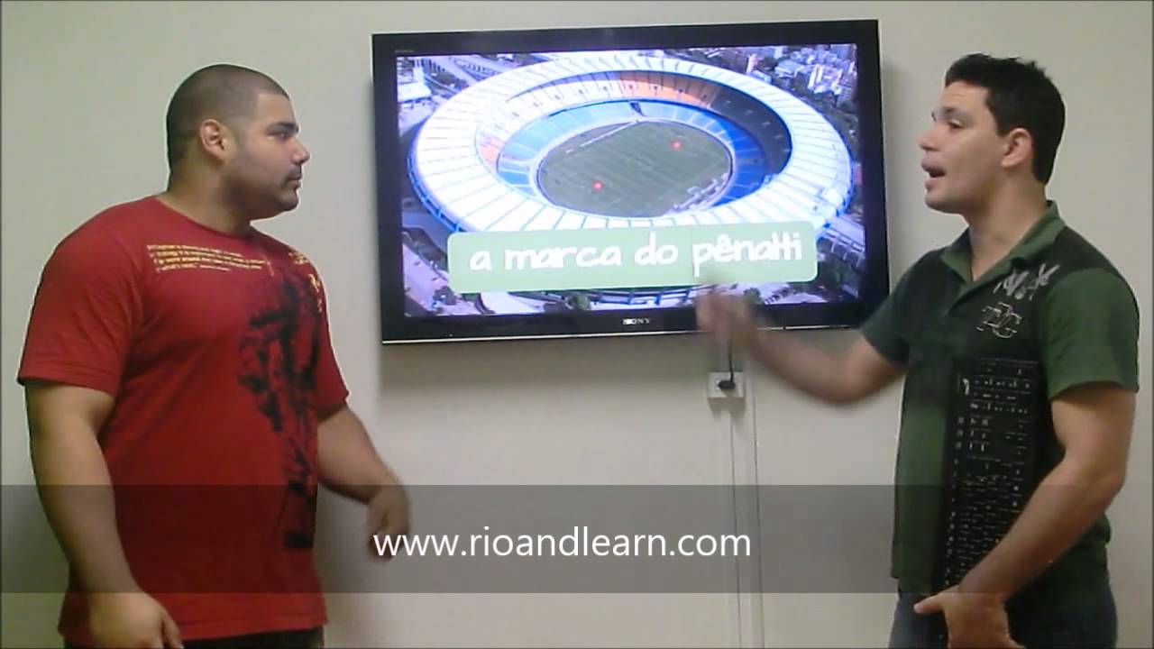 Football in Portuguese - A Dica do Dia, Free Class, Rio & Learn