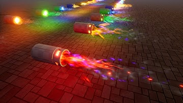 Jet engine effects UE Niagara | Demo for the FAB marketplace