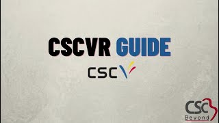 CSCVR Guide