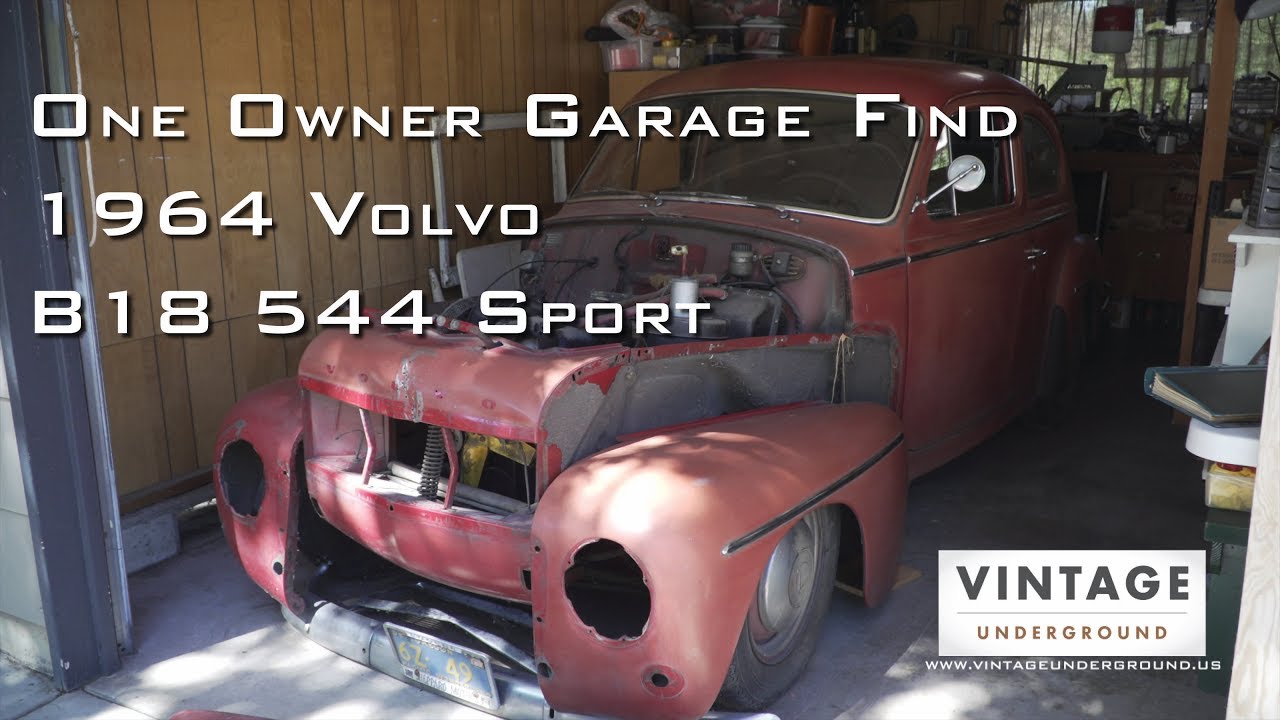 One Owner Garage Find 1964 Volvo B18 544 Sport Vintage Underground Youtube