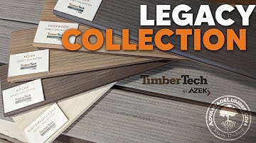 Color Comparison of TimberTech Legacy Collection by AZEK
