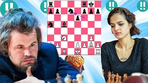 Max Magnus Carlsen vs Tania Sachdev 33