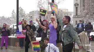 Drag rally held at Capitol opposing Montana bill (Face the State)