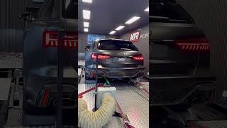 Is the Audi RS6 the perfect family car?🕷️ #AUDI #AUDIRS6 #RS6 #V8 #DYNO #TUNING #MTRPERFORMANCE