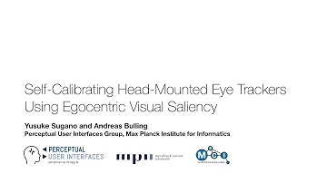 Self-Calibrating Head-Mounted Eye Trackers Using Egocentric Visual Saliency (UIST 