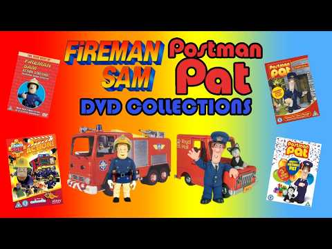 Fireman Sam and Postman Pat DVD Collections