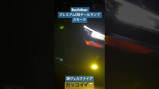 DazzFellows プレミアムテール  30ヴェルファイア 夜の見え方