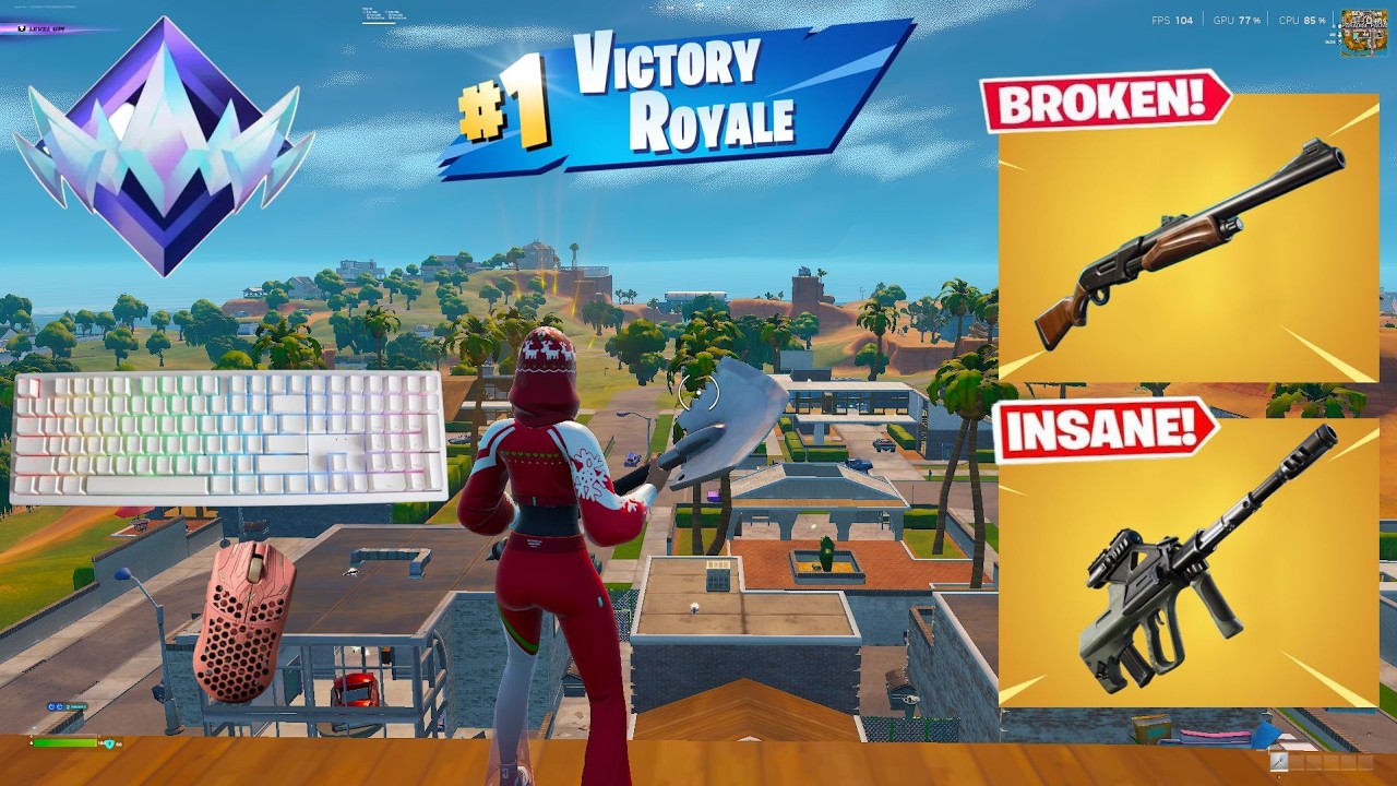 Fortnite Unreal Ranked Reload on PC • { Keyboard & Mouse Gameplay } • Chapter 7 | 4K 240FPS