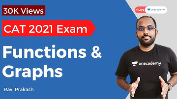 QUARANTINE BATCH | Functions & Graphs | CAT 2021 | By Ravi Prakash
