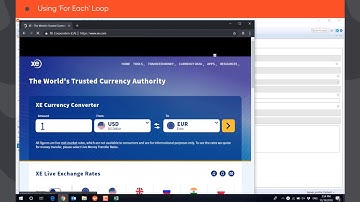Using Loops in WorkFusion RPA Express