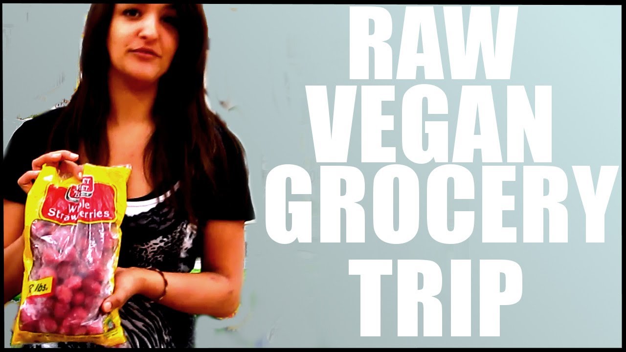 Come Shopping with me! Raw Vegan Grocery Trip - YouTube