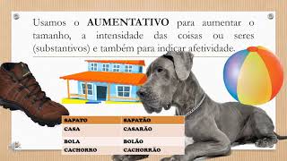 AUMENTATIVO E DIMINUTIVO | Graziela Ramos #professoragrazielaramos #educação  #linguaportuguesa