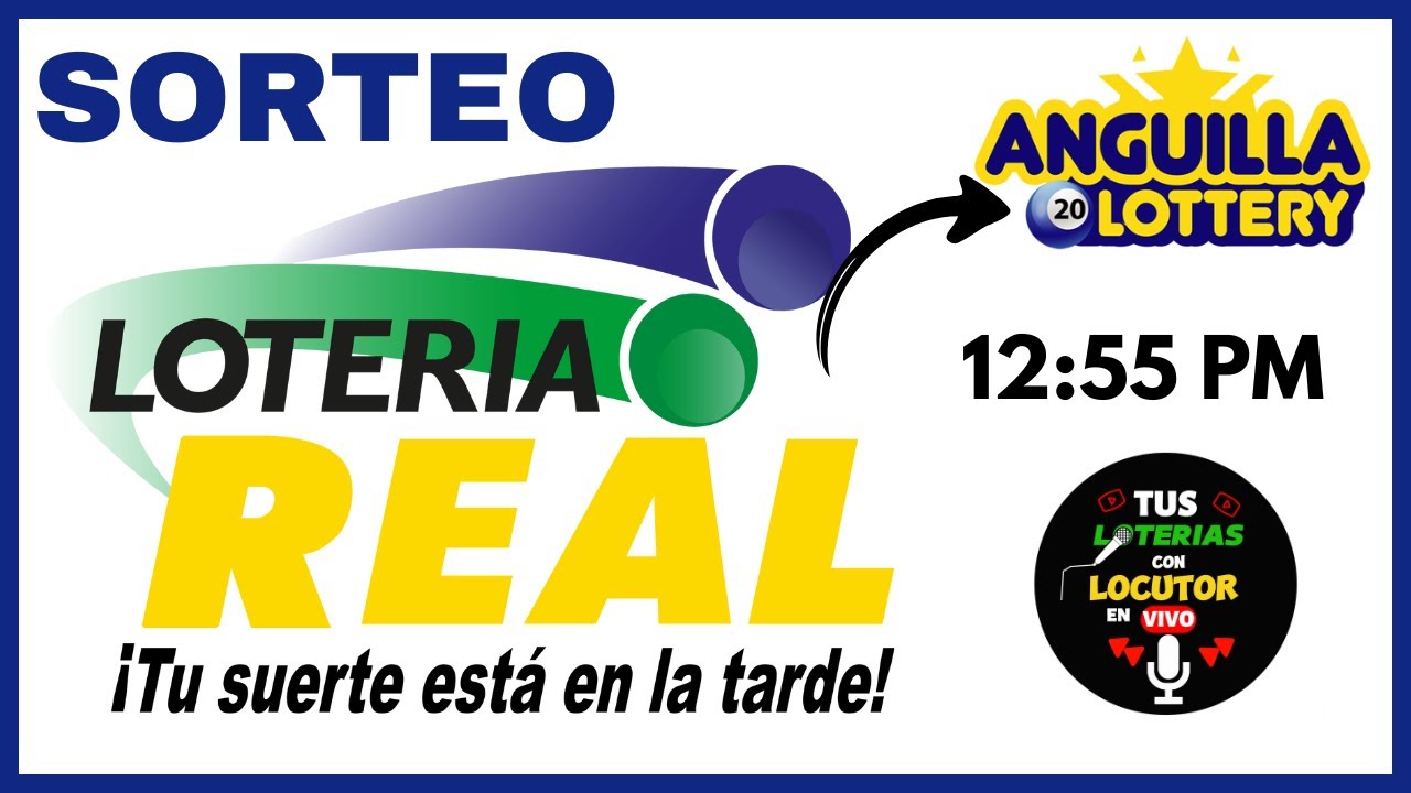 Sorteo Lotería REAL y ANGUILA 1 Tarde Resultados EN VIVO de hoy Domingo 22 de febrero del 2026