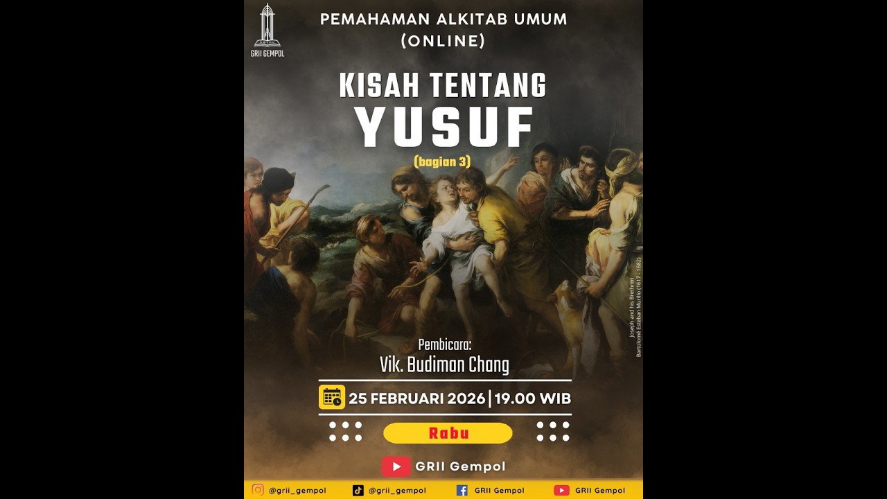 Vik. Budiman Chang - Kisah Tentang Yusuf (bagian 3)