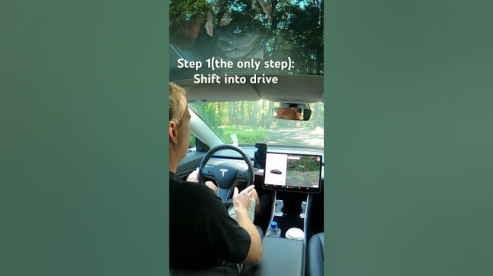How to start a Tesla #tesla
