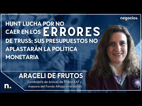 Hunt lucha por no caer en los errores de Truss: sus presupuestos no aplastar&aacute;n la pol&iacute;tica monetaria