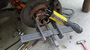 BMW X3 axle/trailing arm replacement