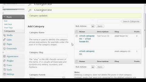 Howto create forums for your topics