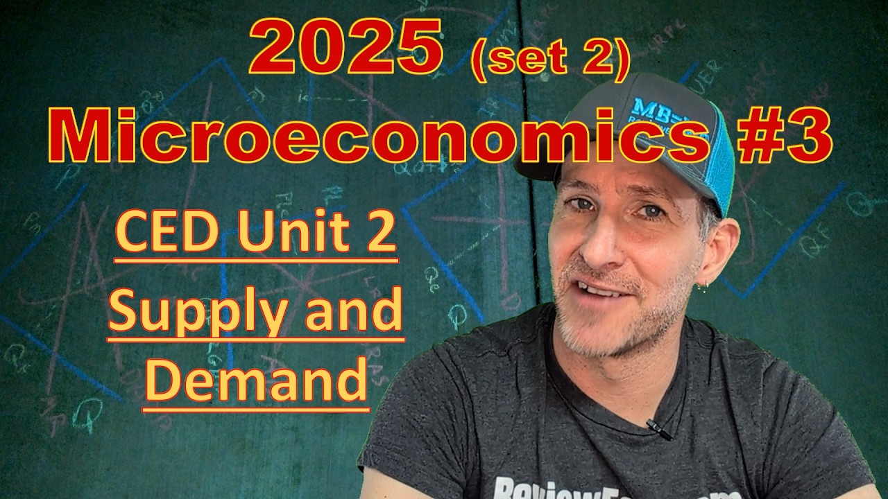 2025 AP Microeconomics Set 2 FRQ #3 Explained - YouTube