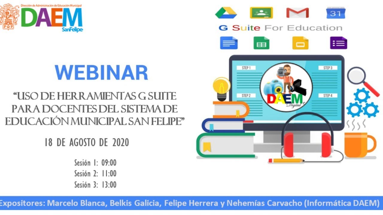 Sesión 1 Herramientas G Suite - Curso para docentes, DAEM San Felipe ...