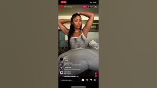 Rubi Rose Live On IG