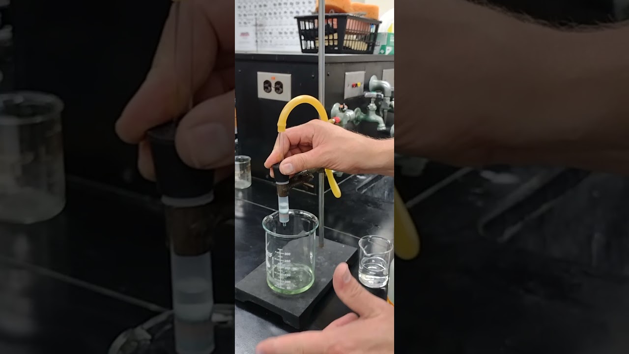 C18 column with 100percent IPA