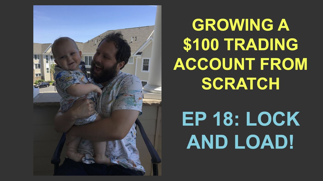 Ep. 18: Growing a $100 trading account | Day trades and earnings! $AMC $POWW $IDEX $TME $FUV