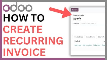 How to Create Recurring Invoice in Odoo [QUICK GUIDE]